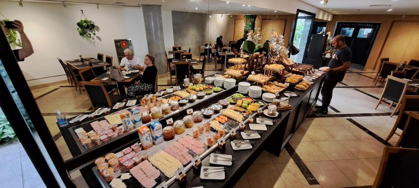 Slaviero Sao Paulo Moema Hotel Bagian luar foto